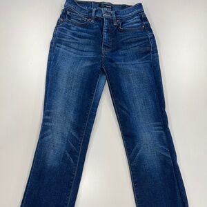 Lucky Brand Women's Straight Leg Jeans - Dark Blue